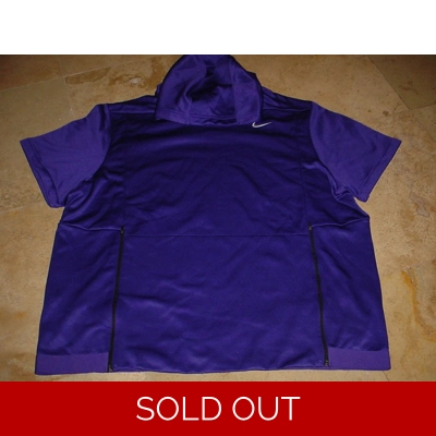 Nike Therma Coaches Pullover Hoodie Purple 3XL